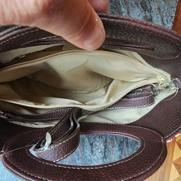 NWT Liz Claiborne Straw Clutch Handbag - Picture 13 of 14